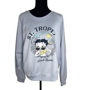 NWT Betty Boop Women’s Sweatshirt Size Large